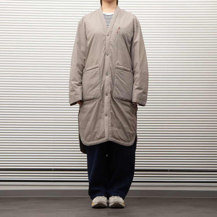 NANGA /NO COLLAR SOFT DOWN COAT(UNISEX)/ノーカラーソフトダウンコート