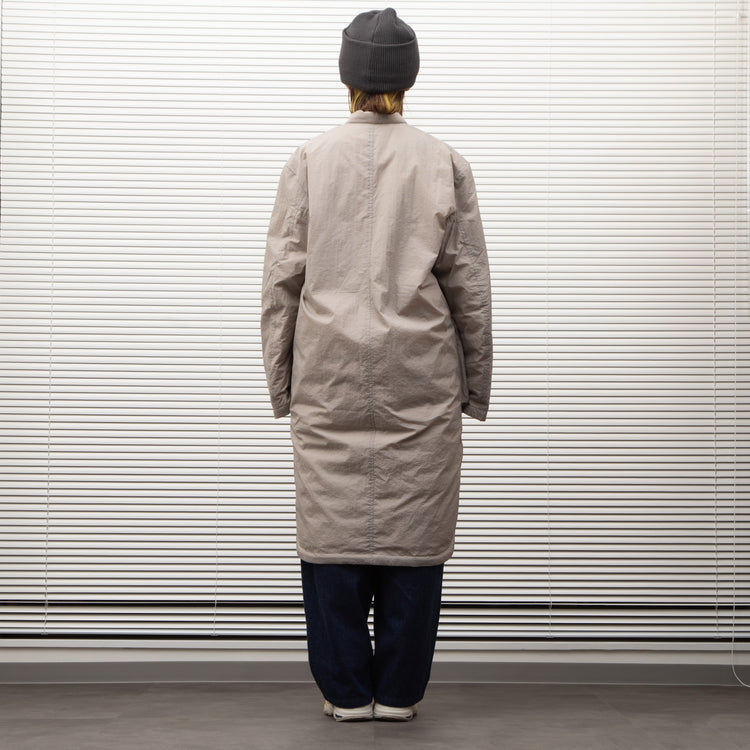 NANGA /NO COLLAR SOFT DOWN COAT(UNISEX)/ノーカラーソフトダウンコート