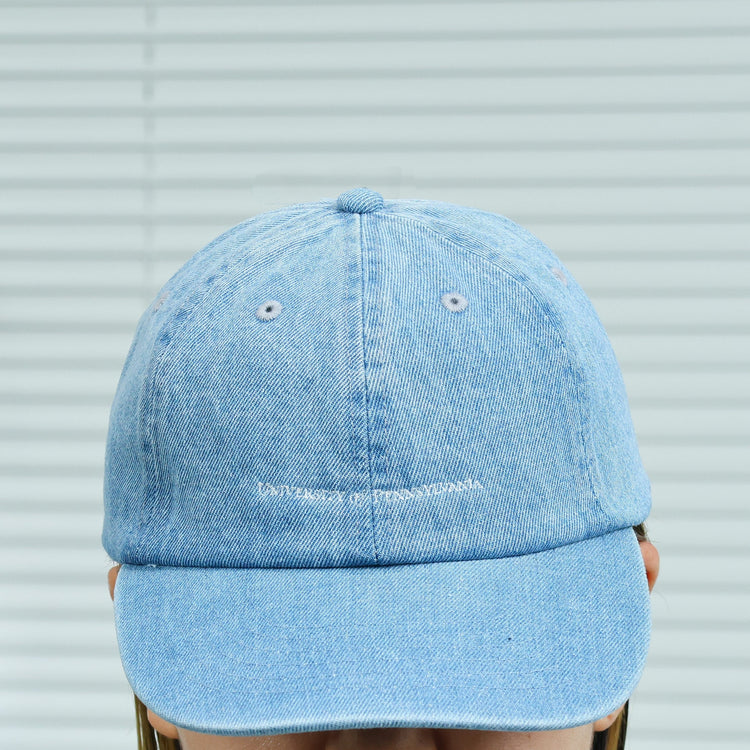 SUNNY SPORTS  / Newhattan / IIVY LEAGUE BASEBALL CAP-DENIM 33　PENNY/Lt.BLUE