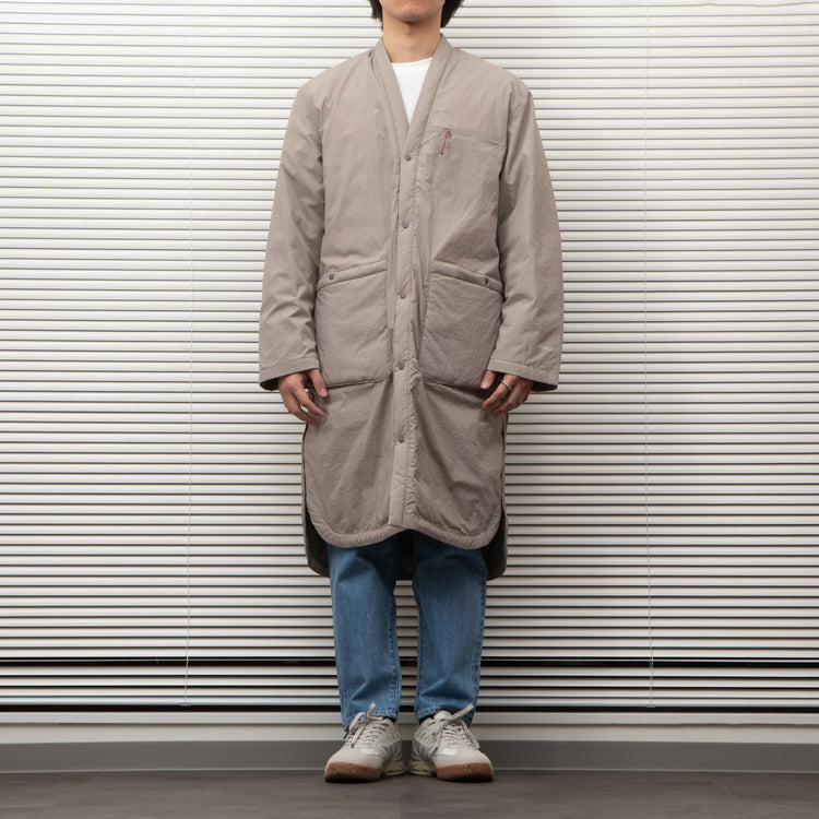 NANGA /NO COLLAR SOFT DOWN COAT(UNISEX)/ノーカラーソフトダウンコート