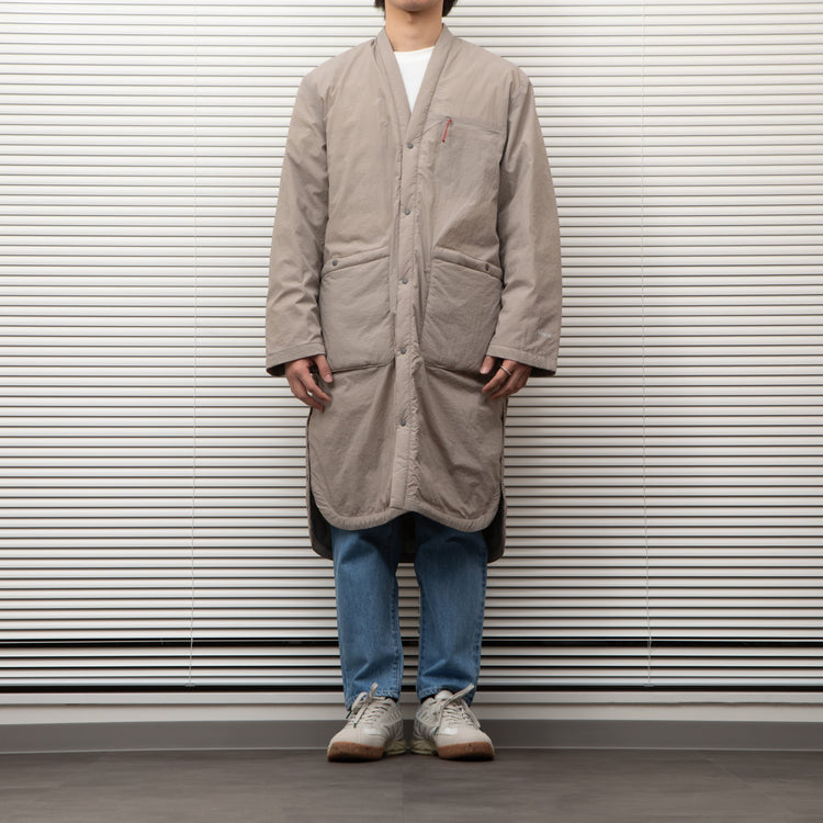 NANGA /NO COLLAR SOFT DOWN COAT(UNISEX)/ノーカラーソフトダウンコート