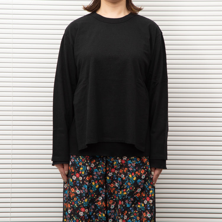 MEYAME / SIDE LINE WIDE PANTS  (FLOWER)