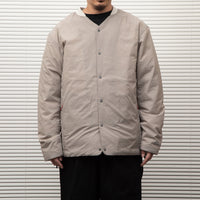 NANGA /NO COLLAR SOFT DOWN CARDIGAN/ノーカラーソフトダウンカーディガン