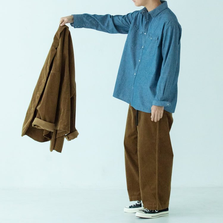 Ordinary fits / CORDUROY BELL PANTS