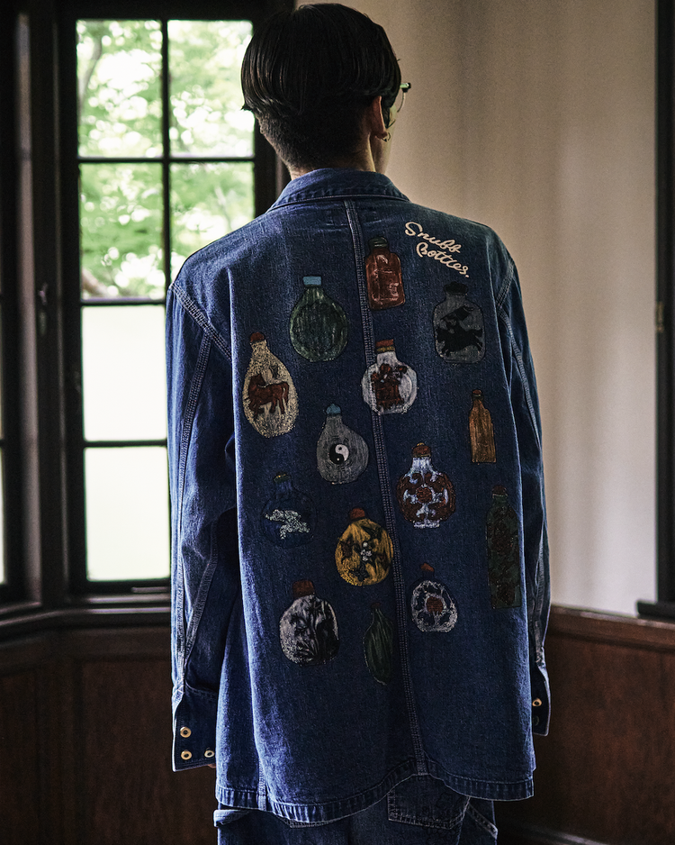 Work of Art Kendai / DENIM COVERALL AGED WASH – CASDAY / キャスデイ Work of Art Kendai / DENIM COVERALL AGED WASH – CASDAY / キャスデイ