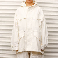 ARMY TWILL / Nylon OX Hooded Coat 