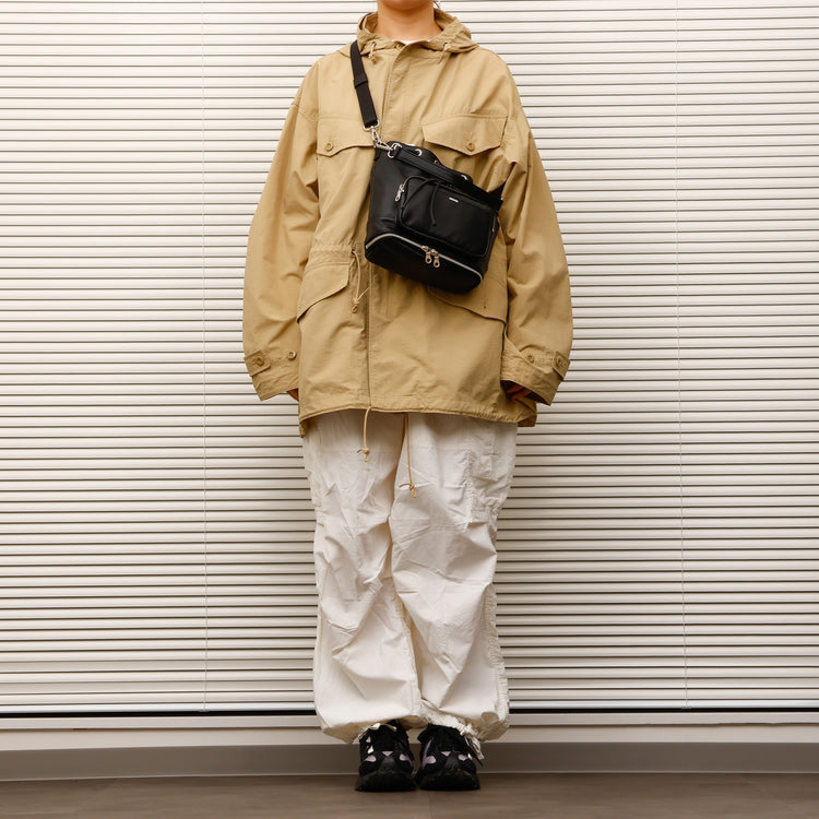 FADEN/ Leather High Spec Kinchaku Bag「008_Lou_Parallel」