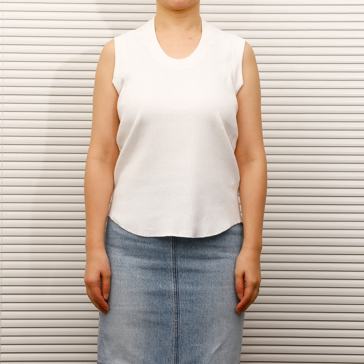 MEYAME / OBLONG NECK SLEEVELESS