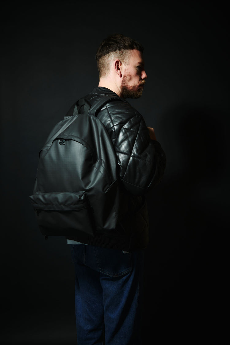 PACKING  MAT RIP BACKPACK BLACK  PA-054　