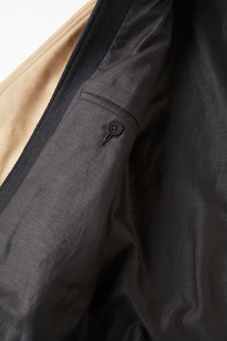 OLD JOE BRAND   BUTTON-FRONT CAMPBELL JACKET ONYX*ONYX