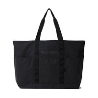 PACKING  BLACK REFLECTIVE TOTE PA-059