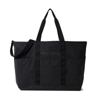 PACKING  BLACK REFLECTIVE TOTE PA-059
