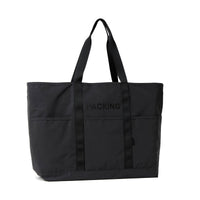 PACKING  BLACK REFLECTIVE TOTE PA-059