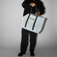 PACKING  BLACK REFLECTIVE TOTE PA-059