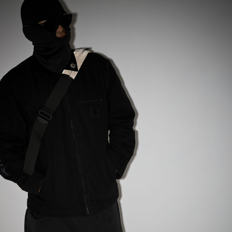 PACKING  BLACK REFLECTIVE MESSENGER PA-058