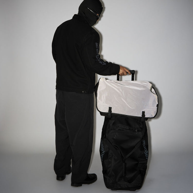 PACKING  BLACK REFLECTIVE MESSENGER PA-058