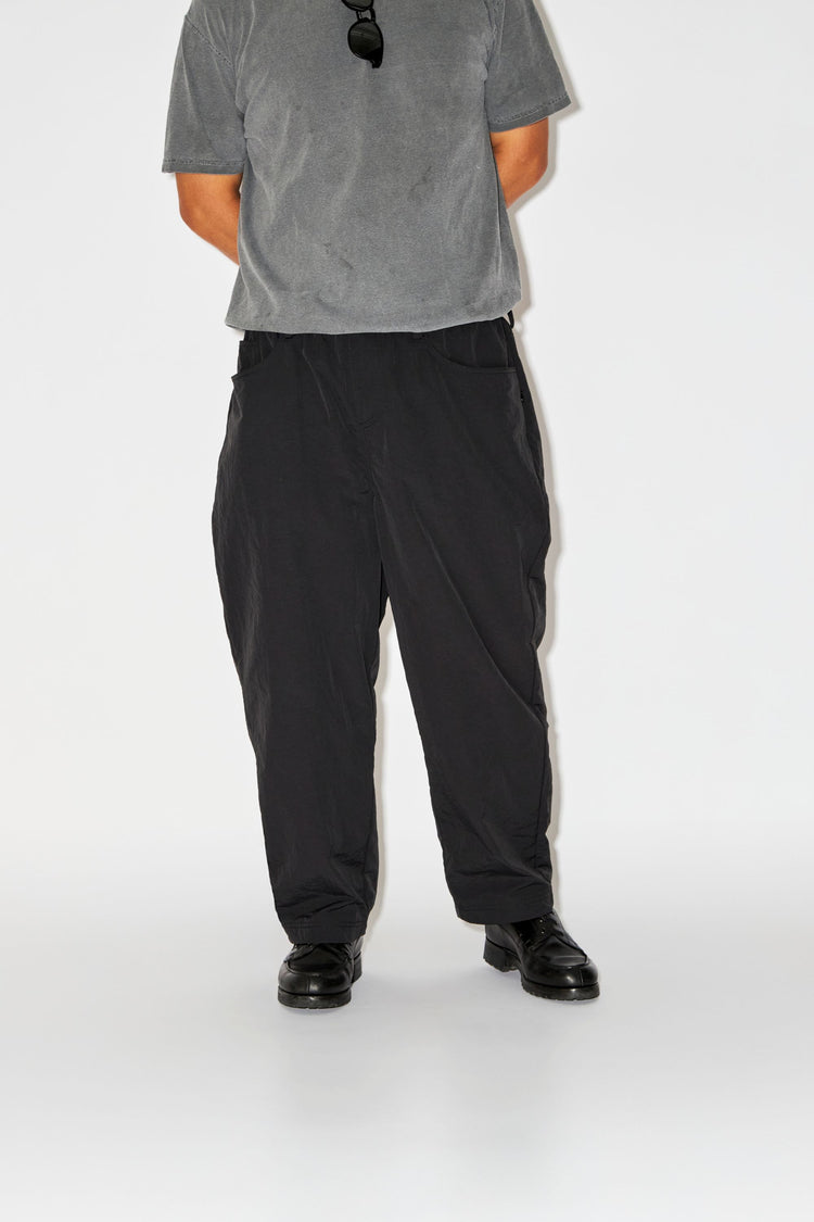 BAGGYSHORTS  BA-002 BAGGY 7P PANTS BLACK