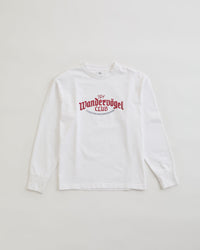 THE SHINZONE / Wandervogel CLUB LONG SLEEVE TEE 01 WHITE