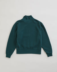 THE SHINZONE  HIGH NECK COMMON SWEATSHIRT 75 GREEN