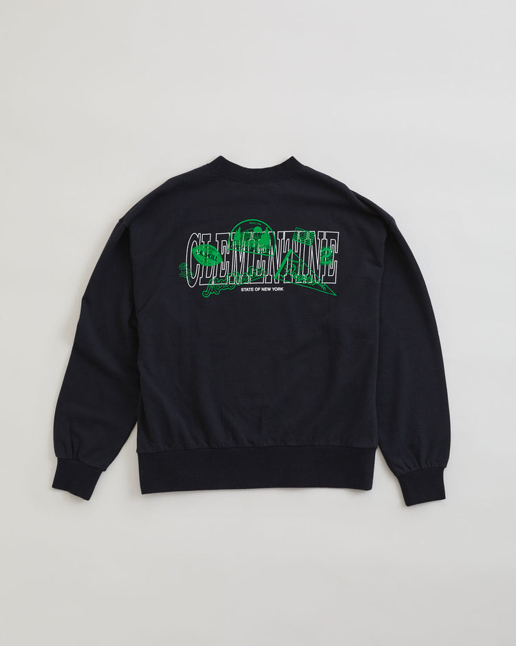 THE SHINZONE  CLEMENTINE SWEATSHIRT 85 NAVY