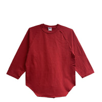 WALLA WALLA SPORT/　3/4 BASEBALL TEE SOLID