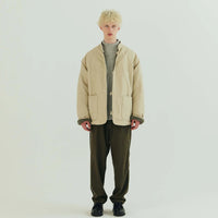 ARMY TWILL / COTTON NYLON REVERSIBLE JACKET