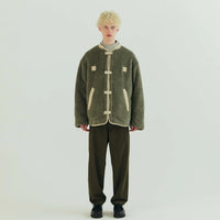 ARMY TWILL / COTTON NYLON REVERSIBLE JACKET