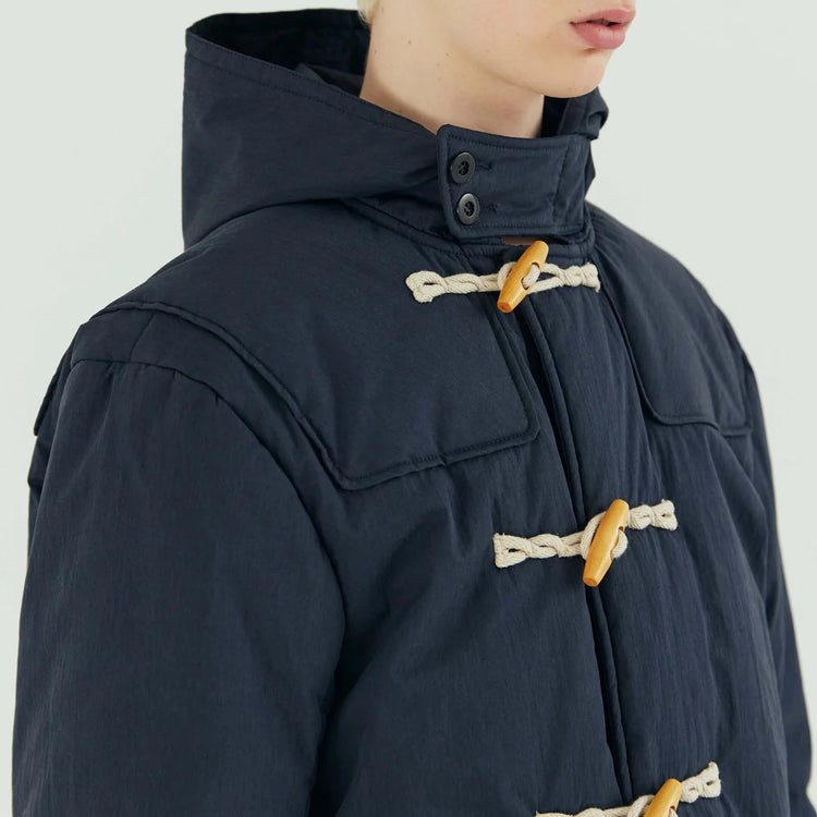 ARMY TWILL / COTTON NYLON DUFFEL COAT