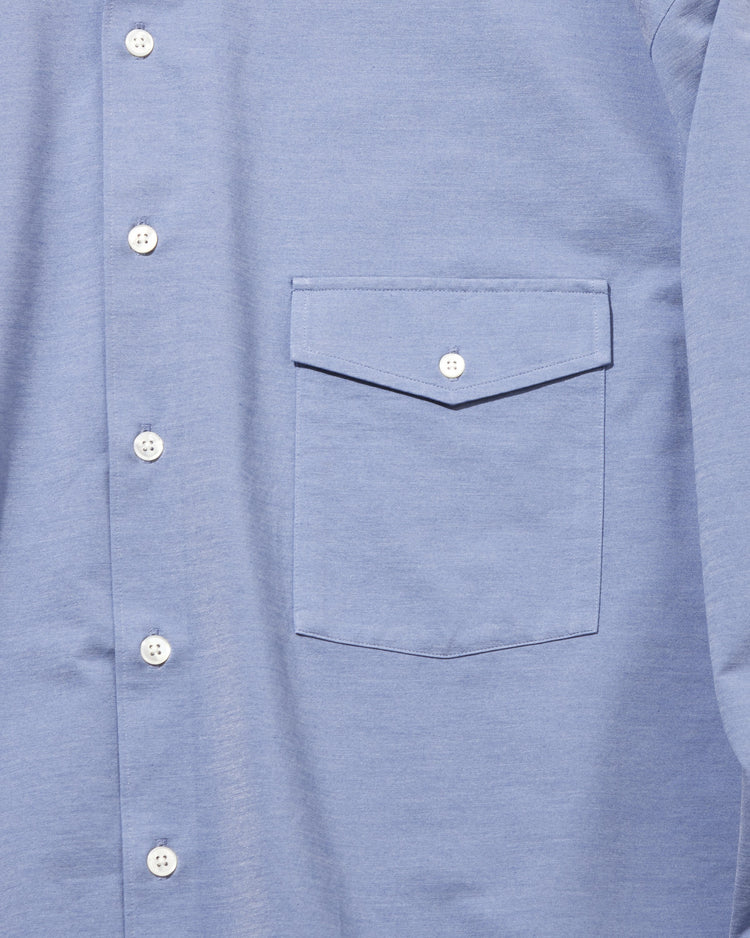 J.PRESS ORIGINALS KANEMASA 46G Jersey Pin Oxford Regular Collar Shirt  Japan Made