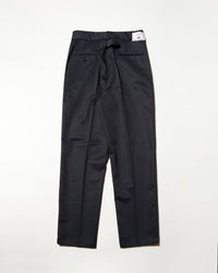 J.PRESS ORIGINALS SHIOTA Slight Twist Chino Piped Stem 1 tuck   Japan Made NAVY