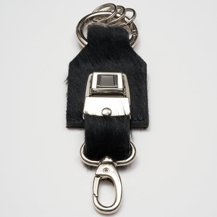 HIDAKA/ SLIDE LOCK KEY RING - HAIR