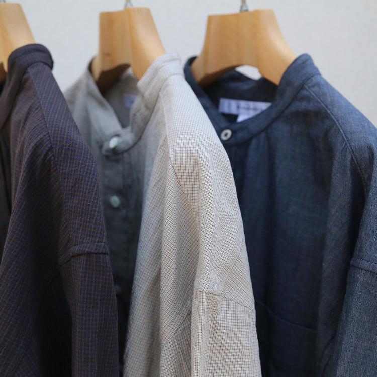 EEL Products  / ATELIER SHIRTS 32 BEIGE CHECK