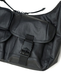 BAICYCLON by bagjack /  MULTI POCKETS SHOUDER BAG SMALL (BLACK2) BCL-85