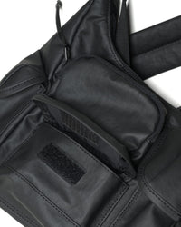 BAICYCLON by bagjack /  MULTI POCKETS SHOUDER BAG SMALL (BLACK2) BCL-85