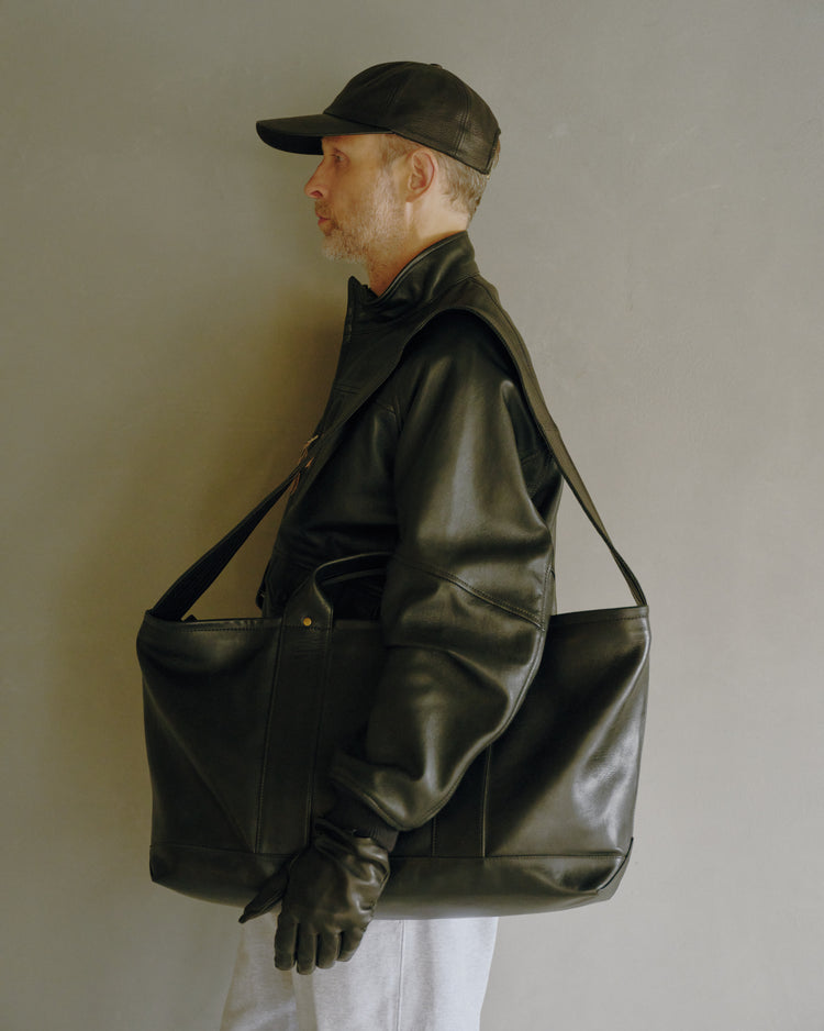 CCU  HIGH NECK BLOUSON SHEEP LEATHER