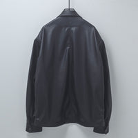 PERS PROJECTS  JENS SHORT BLOUSON vegan leather