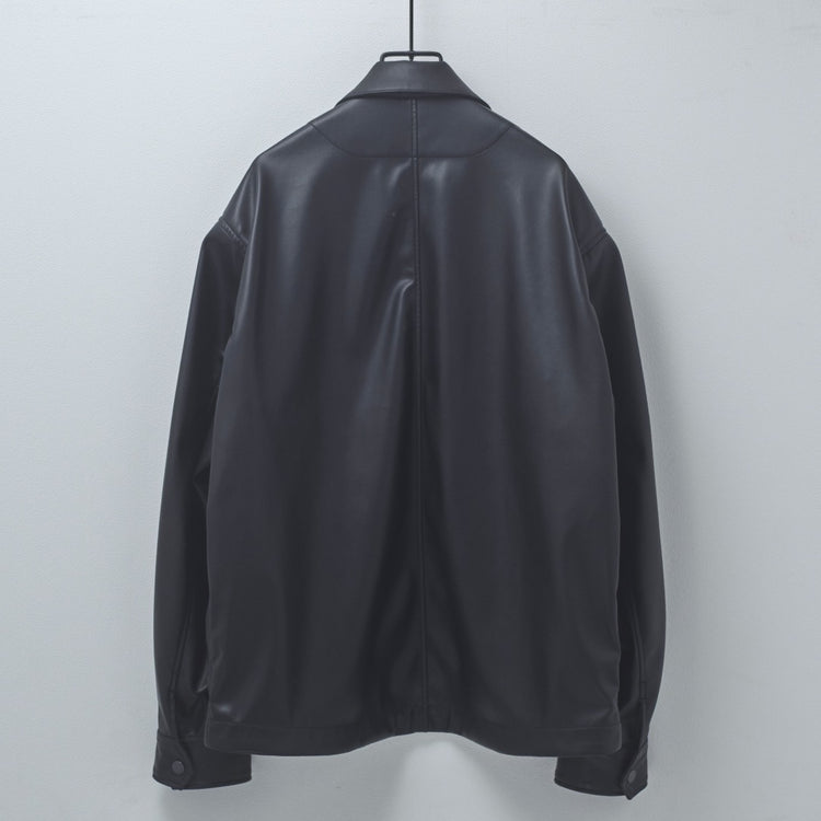 PERS PROJECTS  JENS SHORT BLOUSON vegan leather