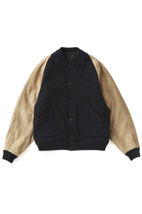 OLD JOE BRAND   BUTTON-FRONT CAMPBELL JACKET ONYX*DUNE