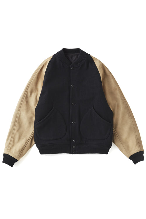 OLD JOE BRAND   BUTTON-FRONT CAMPBELL JACKET ONYX*DUNE