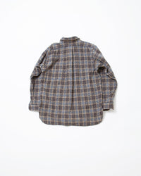 THE CORONA UTILITY CS005 - W.C.W SHIRT PULLOVER / Grey × Brown