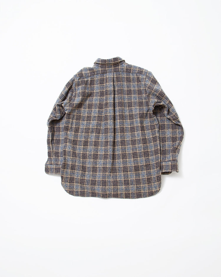 THE CORONA UTILITY CS005 - W.C.W SHIRT PULLOVER / Grey × Brown