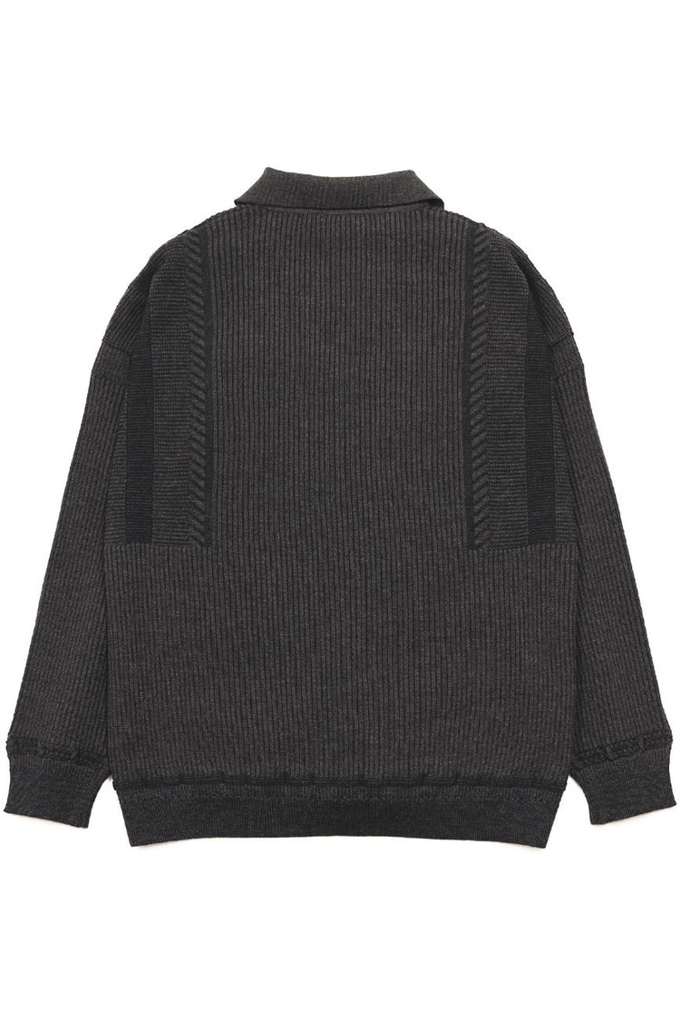 YASHIKI  Setsuen  Skipper Knit（雪煙） BROWN