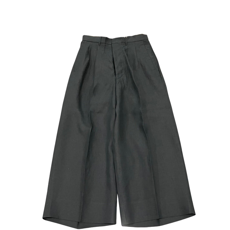 HAVERSACK / High waist 2 pleats wide pants 