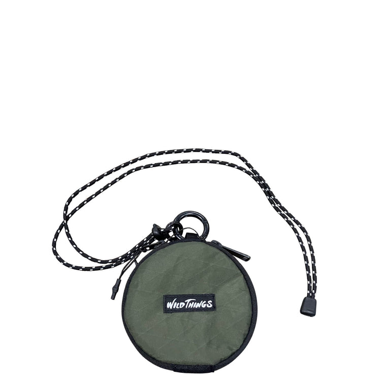 WILD THINGS / CIRCLE NECK WALLET(X-PAC&SPECTRA) OLIVE