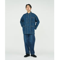 FreshService / CORPORATE DENIM KUNG-FU COVERALL FADE INDIGO