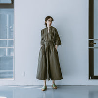 MEYAME / COTTON DRESS　OLIVE