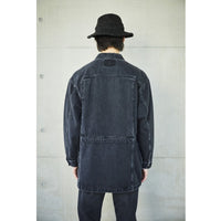 orslow / DENIM HALF COAT BLACK DENIM STONE