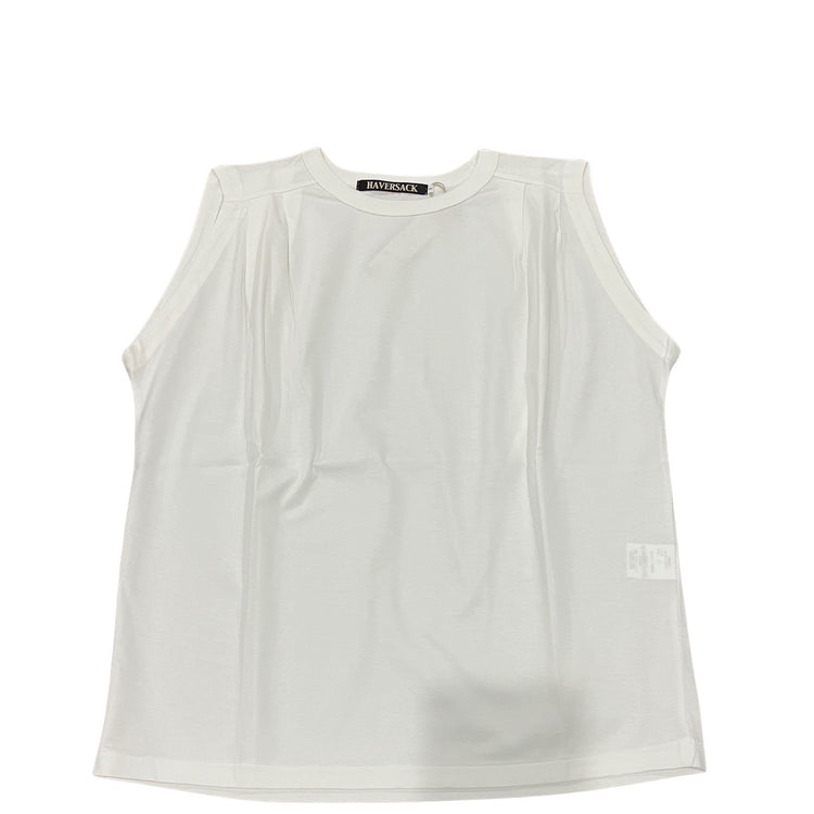 HAVERSACK / Crew neck sleeveless T-shirt 