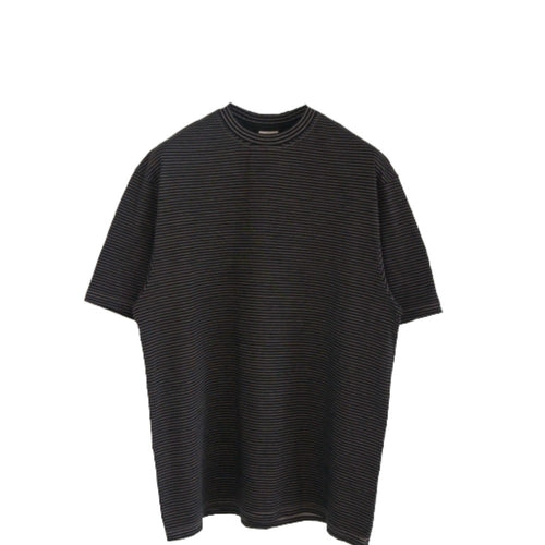 Yonetomi / NEW BASIC GARMENT DYE BORDER T-SHIRT