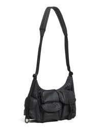 BAICYCLON by bagjack /  MULTI POCKETS SHOUDER BAG SMALL (BLACK2) BCL-85